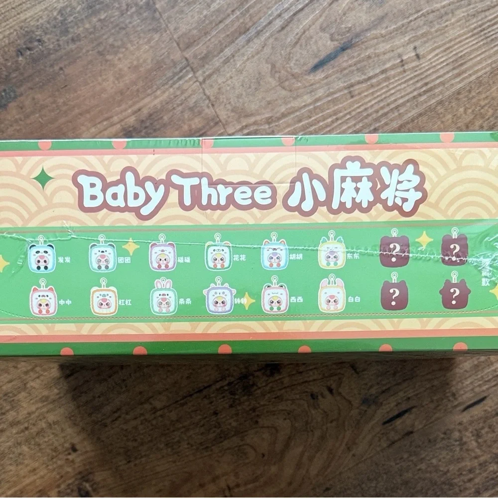 Baby Three Little Mahjong Plush Series Blind Box
